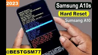 How To Hard Reset Samsung A10s/A10 Remove Screen Lock/Pattern/Pin/Finger/Password At Your Home #lock