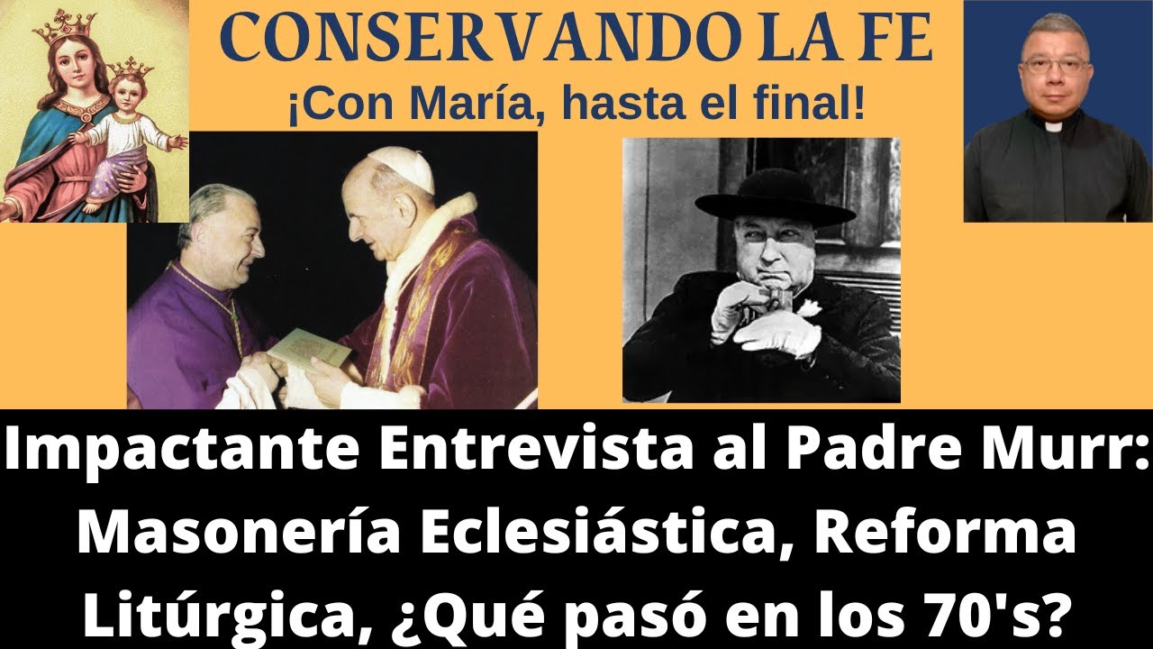 Masonería Eclesiástica, Reforma Litúrgica, ¿Qué pasó en los 70's?