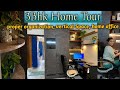 My 3bhk1688sq ft home tour  no space mandir  office setup  corner n vertical space usage