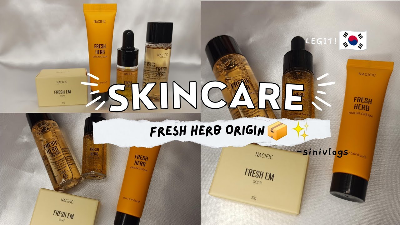 Nacific Fresh Herb Origin Kit || Travel Size Kit (What’s inside the box?) Shopee Philippines