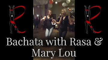 Bachata Demonstration with Rasa Pauzaite and Mary Lou