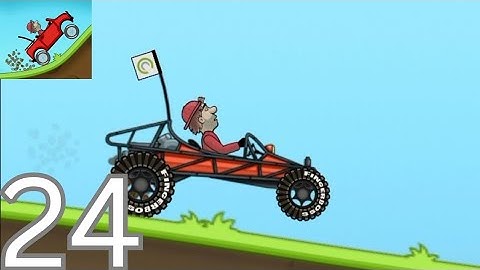 Hill Climb Racing - Gameplay walkthrough Part 24 - Dune Buggy || Rainbow (Ios, Android)