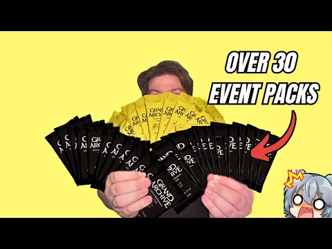 Opening 30+ Grand Archive EVENT PACKS - YouTube