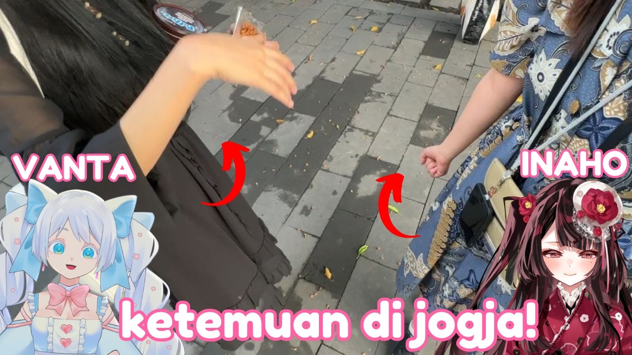 IRL jogja bareng vtuber jepang