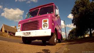 A flower shop on wheels aka The Passionate Flowers Truck. She was #flowerpower on wheels!