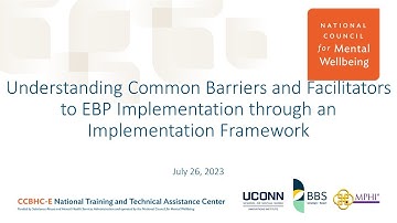 Implementation Strategies: Selecting and Tailoring Strategies to Improve Outcomes