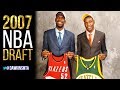 2007 NBA Draft Highlights - Selections Of KD, Oden, Horford, Noah!