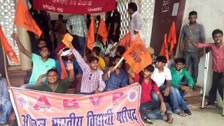 Abvp A Protect In M.u Agnest V.c