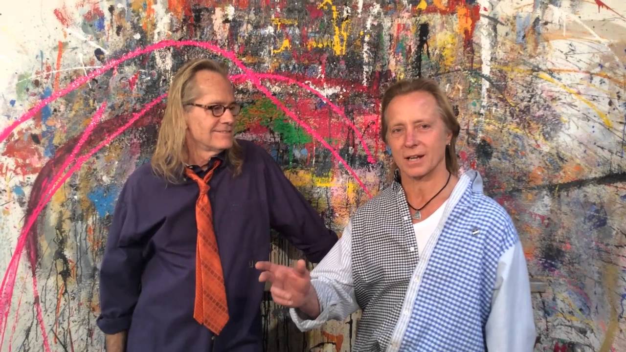 Dan McBride In His Art Studio, May 2016 YouTube