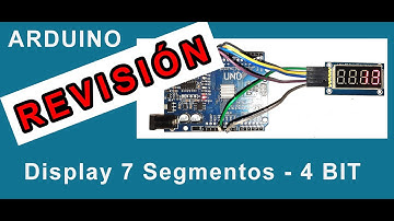 REVISIÓN:  Display 7 Segmentos 4 bits solución problema Loop / Delay con Arduino