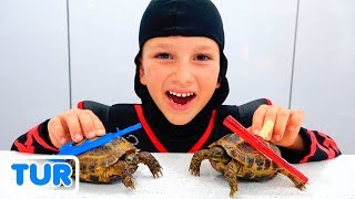 Vlad gerçekten ninja olmak istiyor