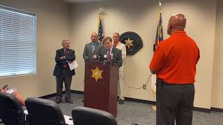 Sampson County Sheriff and DA Press Conference