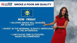 SW Idaho weather: Smoky skies, poor air quality continue