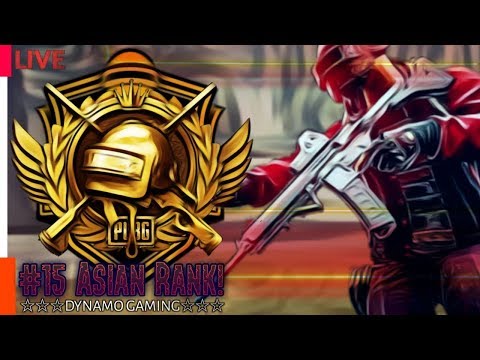 PUBG MOBILE LIVE | #15 RANKED PLAYER ASIA SERVER | CONQUEROR GAMEPLAY