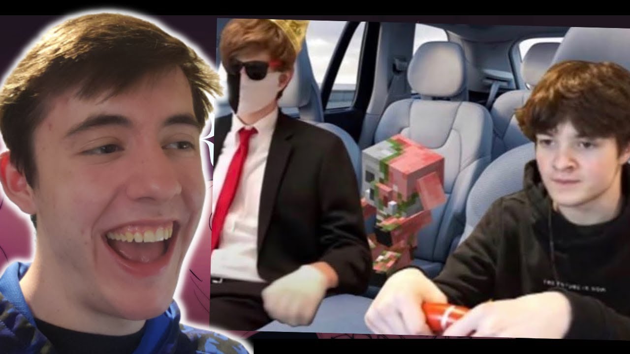 Reaction to dream smp clips that make my brain worms go brrrr