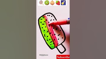 Thumbnail of Satisfying Creative 🍭🥝🧅🍓🌠Art#trending#art #shorts #painting #virashorts#shortsviral  #shortsfeed