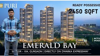 Puri Emerald bay | Sector 104 | 2450 sqft | Dwarka Expressway | call now 8076883693