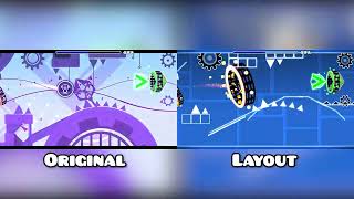 "Dream Flower" Original vs Layout | Geometry Dash Comparison