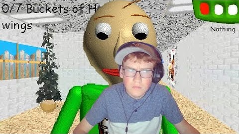 Baldi basics but baldi loves KFC edition, baldi basics mod