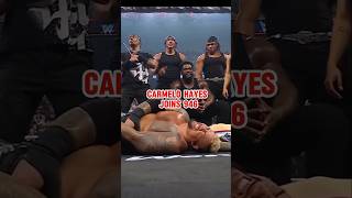 Carmelo Hayes Turns Heel and Joins 946 to Attack The Bloodline! 😱 WWE Raw #wwe #wrestling #shorts