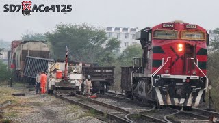 Descarrila Antes de Partir y colocar Remotas!🚫🚂 Las Primeras BNSF Rentadas por Ferromex🇲🇽