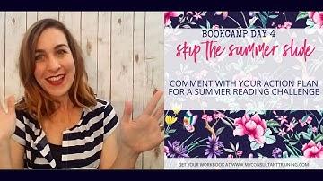 Spring BOOK-CAMP Day 4 - Summer Book Challenge Plan - myConsultant Training by Becky Launder