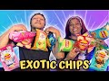 TRYING FRITO LAYS EXOTIC POTATO CHIPS FROM CHINA