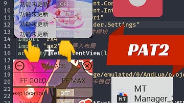 Andlua Injector [ Pat 2 ] Button Switch MakingTutorial 🥀 | Injector Coding Text | #Andlua
