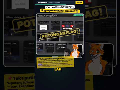 Flag Tersembunyi di PDF? | CTF Bareng Ep. 4 #Shorts