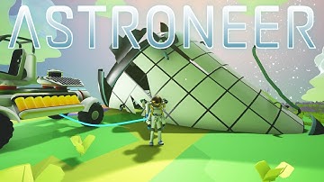 Astroneer - Ep 4 - Crash Site and Portable Generator! - Let