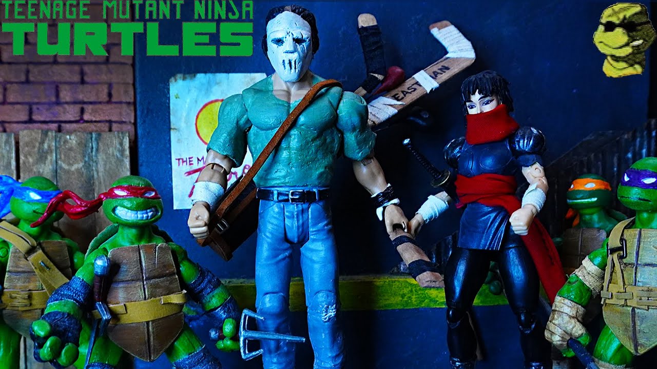 Making Custom Casey Jones from IDW TMNT Comics YouTube