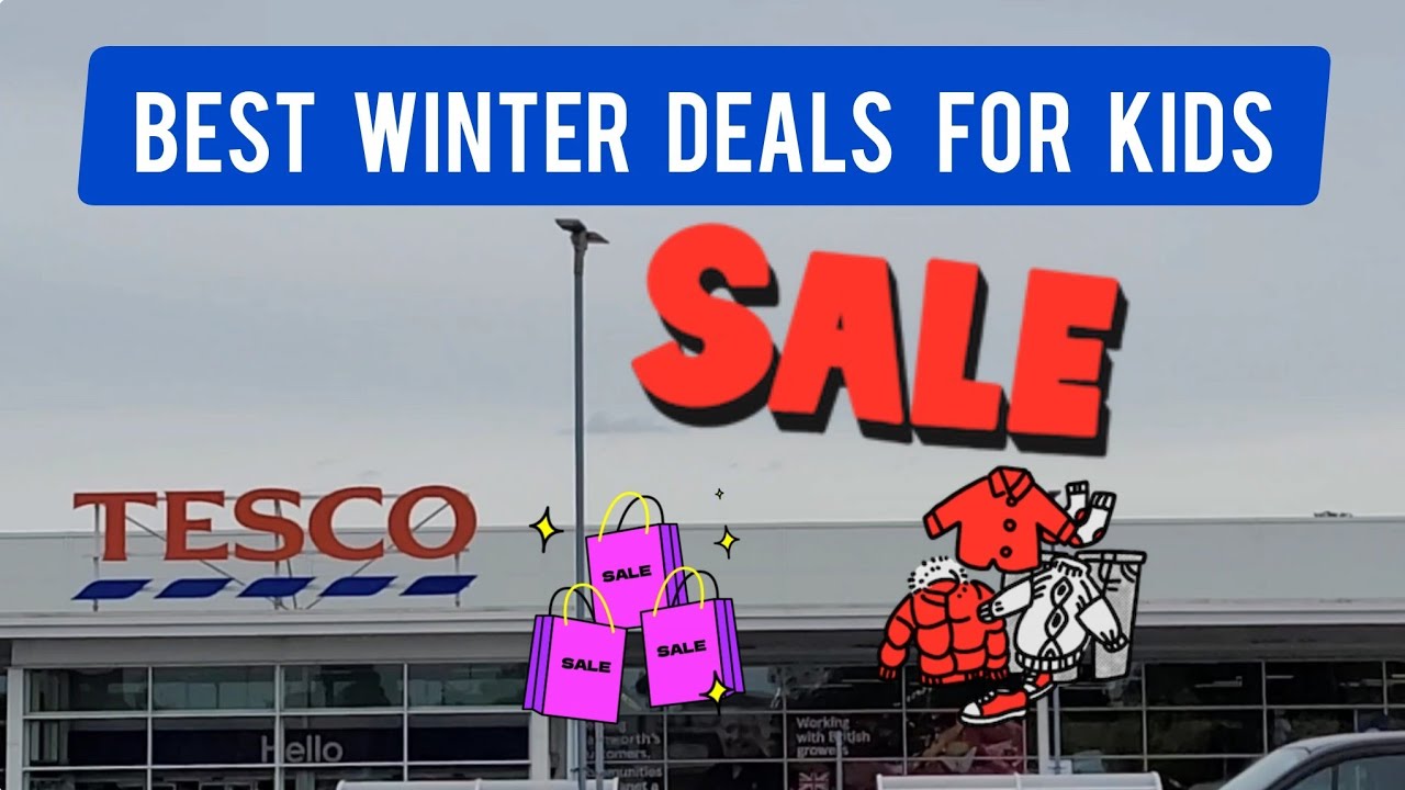 Best Tesco Winter Sale 🛒 | Kids Clothes Shopping Haul | UK Vlog
