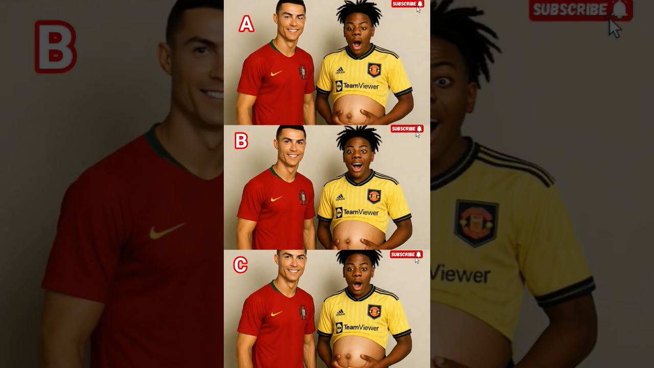 Ronaldo and Ishowspeed Ai Edit | Ai Edit n98 