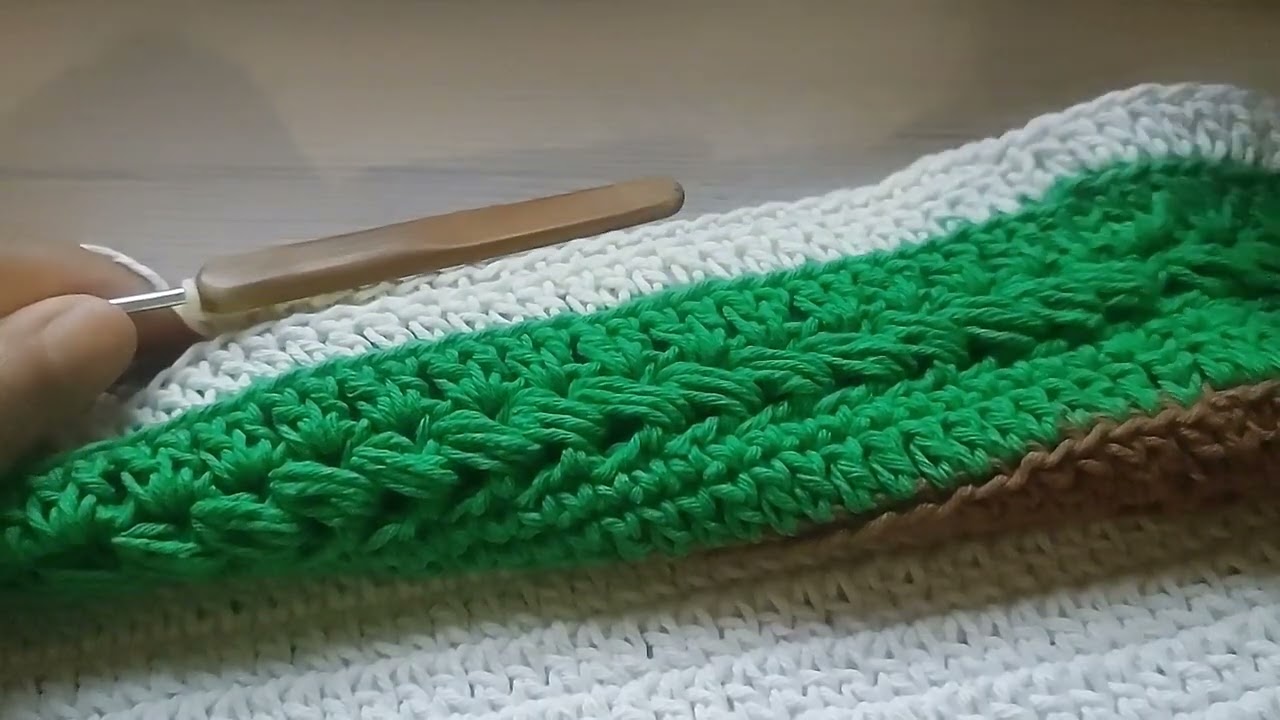 Tapete puff duplo (Parte 5)🥰#bico russo duplo