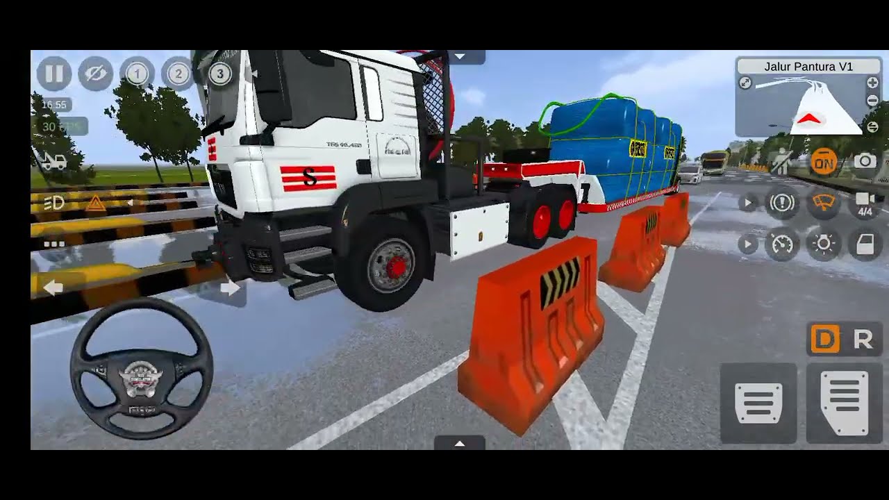 GAME TRUK MAN TGS BAWA MUATAN SUPR BERAT#BUSSID