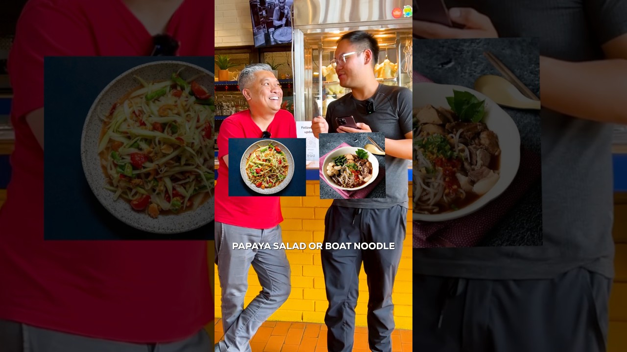 Do you agree with his ultimate pick? 🤔#ThaiFood #MangoStickyRice #thisorthat