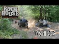 Hatfield McCoy Rockhouse Black Trail 32 | Most Difficult | Can Am X3 | Polaris Turbo S