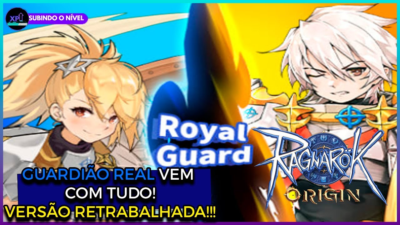 RAGNAROK ORIGIN: FINALMENTE GUARDIÃO REAL CHEGANDO! VERSÃO ...