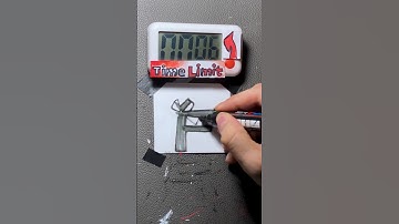 [ASMR] Drawing F (Alphabet Lore) 40Sec