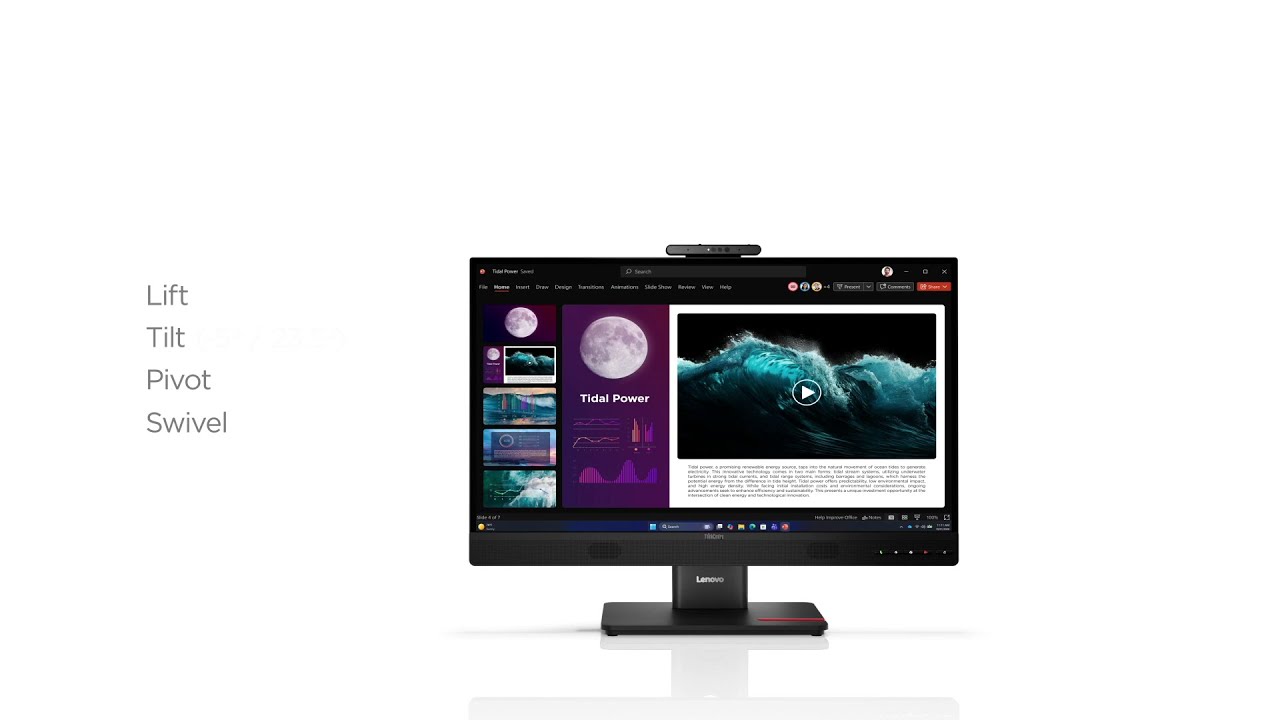 ThinkCentre Tiny-in-One 27 Gen 6 (タッチ非対応モデル) | 13LCGAR6JP