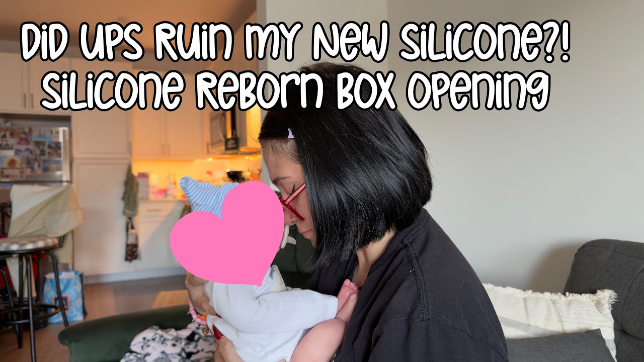 Неужели UPS испортила мою новую силиконовую куклу-реборн?! Распаковка коробки с силиконовой кукло...