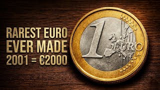 The Rarest Euro Ever Made Why The 2001 One Euro Coin Is Selling For 2000
