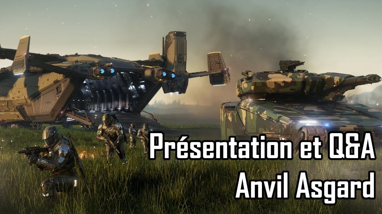 Présentation et Q&A du Anvil Asgard : Ce qu'aurait du être la Valkyrie - Le Dropship parfait ?