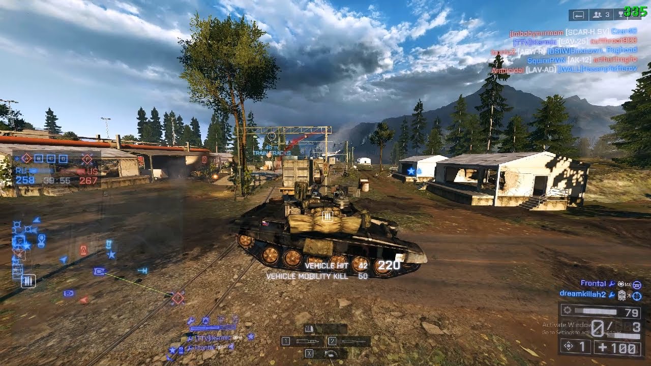 99-0 Tank Gameplay on Zavod 311 (5.4 kpm) | Battlefield 4