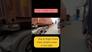 Sonik Wireless TFT Camera RadarSmart Safety for Trucks &amp; Trailers #drivermonitoringsystem