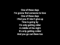 Olly Murs - One Of These Days (Lyrics)