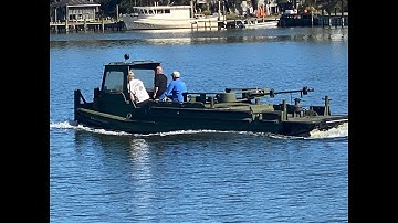 26 Bridge Erection Boat MKIII Video