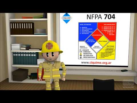 Video: ¿Cuáles son los colores incluidos en la etiqueta de peligro para la salud en NFPA 704?