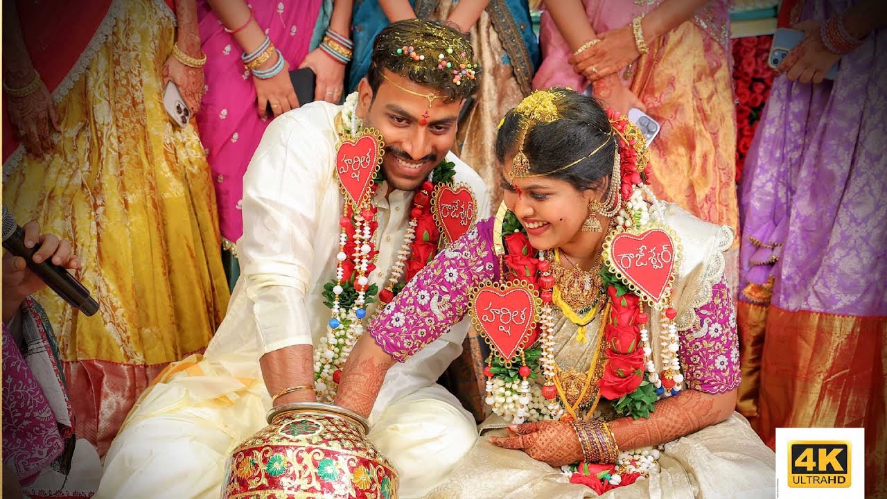 Rajeshwar & Harshitha Wedding Moment Final 4k9000688889 
