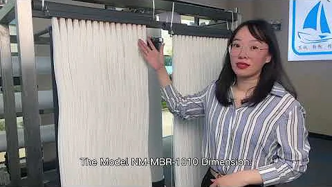 Submerged MBR Membrane NM-MBR-1010 for wastewater treatment